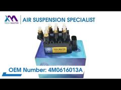 টেক মাস্টার TMAIRSUS Q7 Touareg Cayenne Bentayga 4M0616013A 4M081670 এর জন্য বায়ু সাসপেনশন ভালভ ব্লক