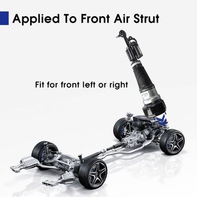 ইস্পাত অ্যালুমিনিয়াম রাবার ফ্রন্ট বাম অটো শক অ্যাবজরবার মার্সিডিজ-বেঞ্জ W221 2007-2012 এয়ার সাসপেনশন শক 2213200438 এর জন্য