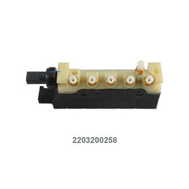 মার্সেডিজ W220 এয়ারমেটিক সোলেনয়েড ভালভ 2203200258 জন্য লং লাইফ এয়ার সাসপেনশন ভালভ ব্লক