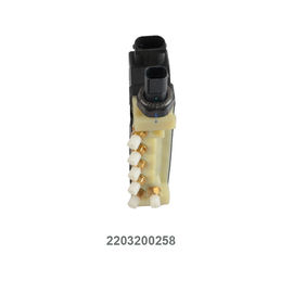 মার্সেডিজ W220 এয়ারমেটিক সোলেনয়েড ভালভ 2203200258 জন্য লং লাইফ এয়ার সাসপেনশন ভালভ ব্লক