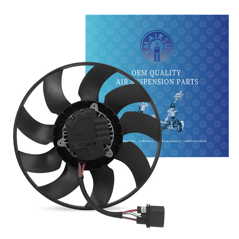 অডি Q7 2016 OEM 8W0959455b কার্যকর শীতল সিস্টেমের জন্য গাড়ী রেডিয়েটর ফ্যান সমাবেশ