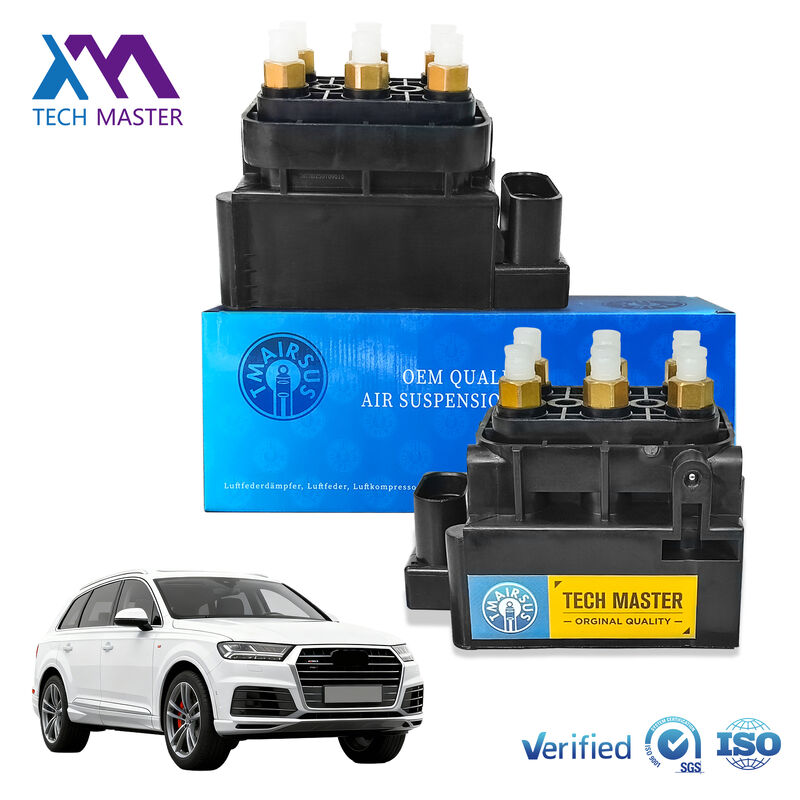 ৯7035815302 9583589010195835890102 পোর্শ 970 প্যানামেরা এর জন্য এয়ার সাসপেনশন কম্প্রেসার পাম্প ব্লক ভালভ, বিতরণ ভালভ