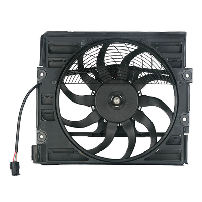 BMW E38 400W 4 পিন কার রেডিয়েটর কুলিং ফ্যান 64548380774 64548369070 এর জন্য অটো পার্টস রেডিয়েটর কুলিং ফ্যান