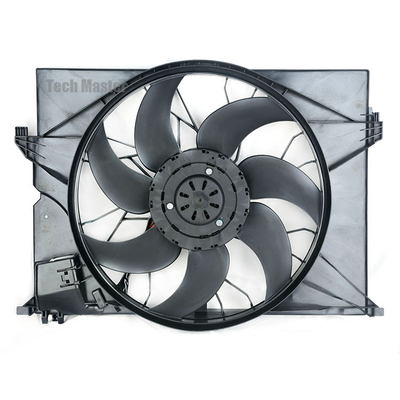W221 ইঞ্জিন রেডিয়েটর কুলিং ফ্যান 600W A2215000993 A2215000493 A2215001193 এর জন্য স্বয়ংচালিত কুলিং ফ্যান