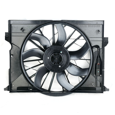 W211 C219 রেডিয়েটিং ফ্যান কুলিং 850W A2115001893 A2115002293 এর জন্য ইঞ্জিন কুলিং রেডিয়েটর ফ্যান অ্যাসেম্বলি