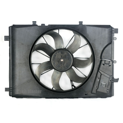 কন্ট্রোলার 400W A2465000093 সহ মার্সিডিজ W176 W246 X156 C117 এয়ার কুলিং ফ্যানের জন্য রেডিয়েটর কন্ডেন্সার কুলিং ফ্যান